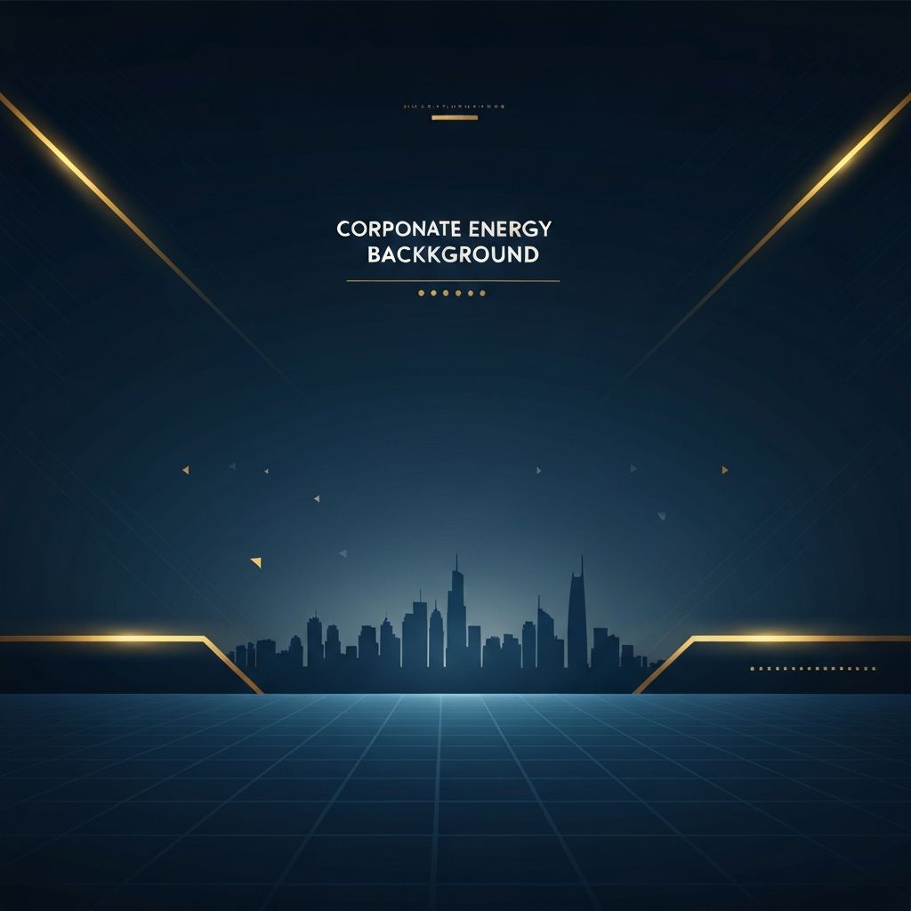 Energy industry background